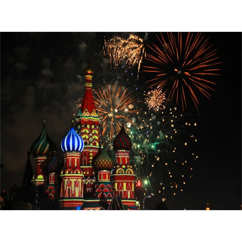 

Russia Building DIY Painting By Numbers Kit Landscape Acrylic Paint By Numbers On Canvas Handpainted Oil Painting Gift