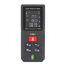 Règle à bande électronique testeur outil à main à piles 40m 60m 80m 100m télémètre Laser télémètre télémètre