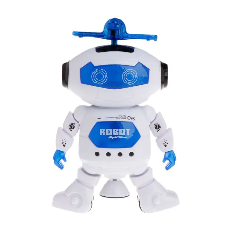 electronic walking dancing robot