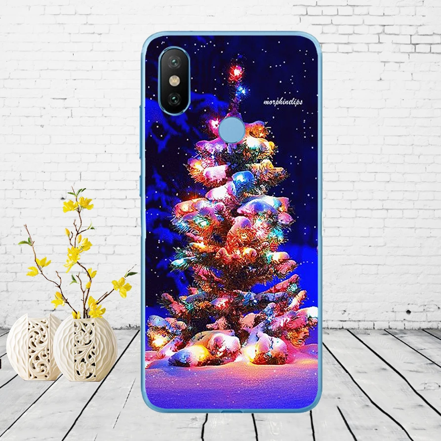 Мягкий силиконовый чехол 302DD Merry Christmas для Xiao mi Red mi 6 6a mi 8 a2 lite note 5 6 pro 7 Case