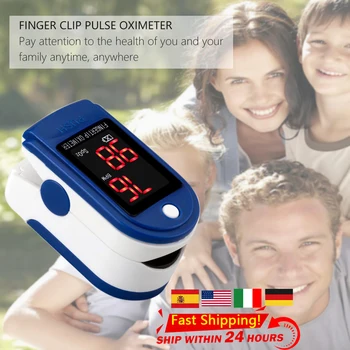 

Blood Oxygen Monitor Finger Pulse Oximeter Oxygen Saturation Monitor Blood Oxygen Monitor Digital LED Display Without Battery
