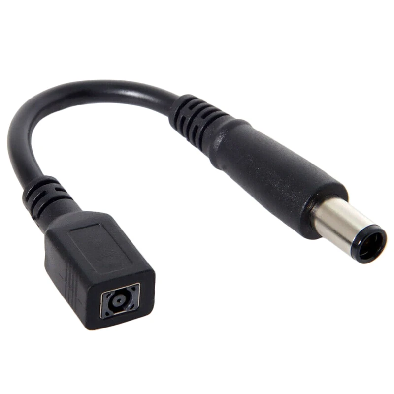 

Dc 7.4x5.0Mm Plug To Hp Dell Dc 4.5x3.0Mm Socket Cable For Laptop Ultra Slim