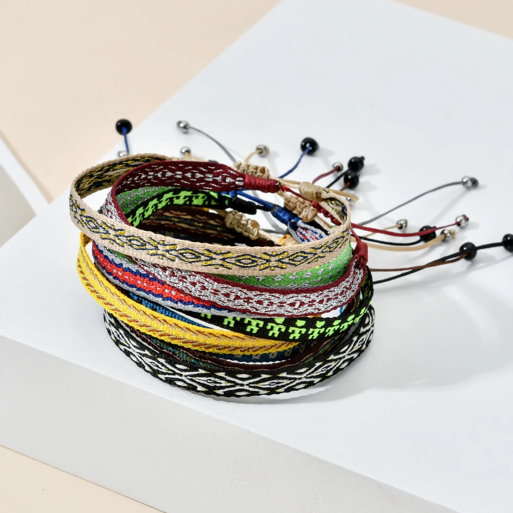 ZMZY Boho Weave Ethnic Girl Bracelets for Bohemia Women Bracelet Fashion Girl Colombian Wayuu Female Summer Beach Jewelry - Image 2