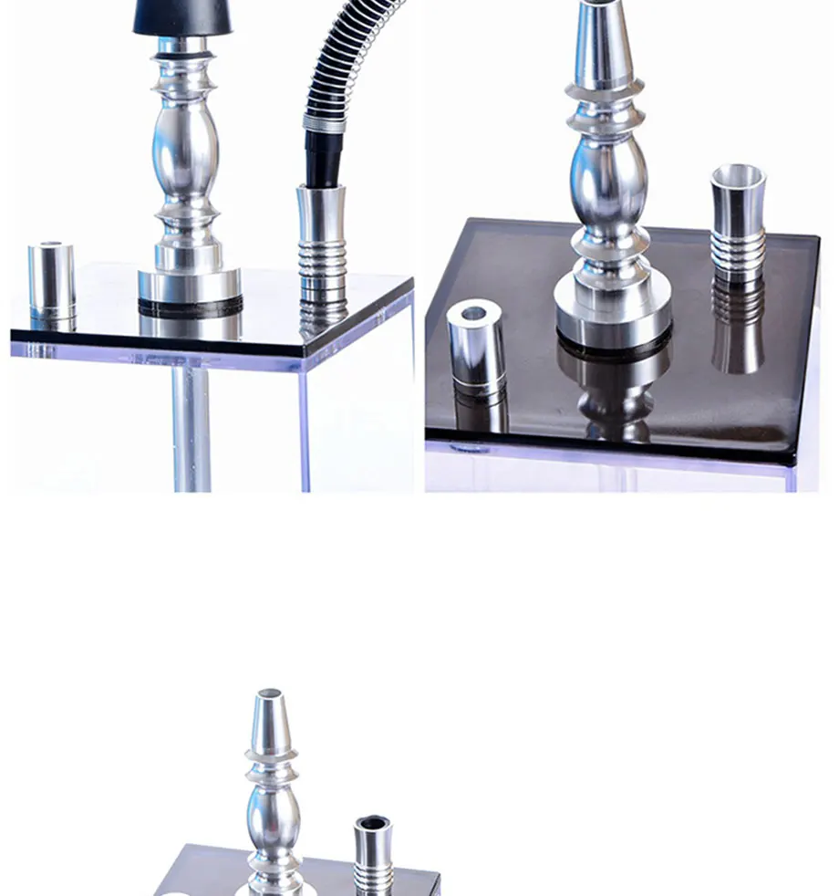 Арабский акриловый кальян набор, кальян Cachimba кальян наргиле светодиодный светильник уголь Tigela кальян база Sisha аксессуары вечерние подарки