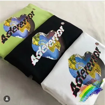 

Oversized Abstract Eart Ader Error ADERERROR T Shirt Men Women 1:1 Best Version Tees Black White Green Streetwear T-Shirt
