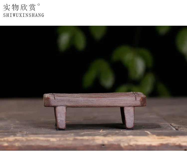 Raw Ore Clay Imitation Wood-grain Yixing Clay Teapot Asked Clay Decoration Accessories Wholesale Tea Drag a Generation of Delive