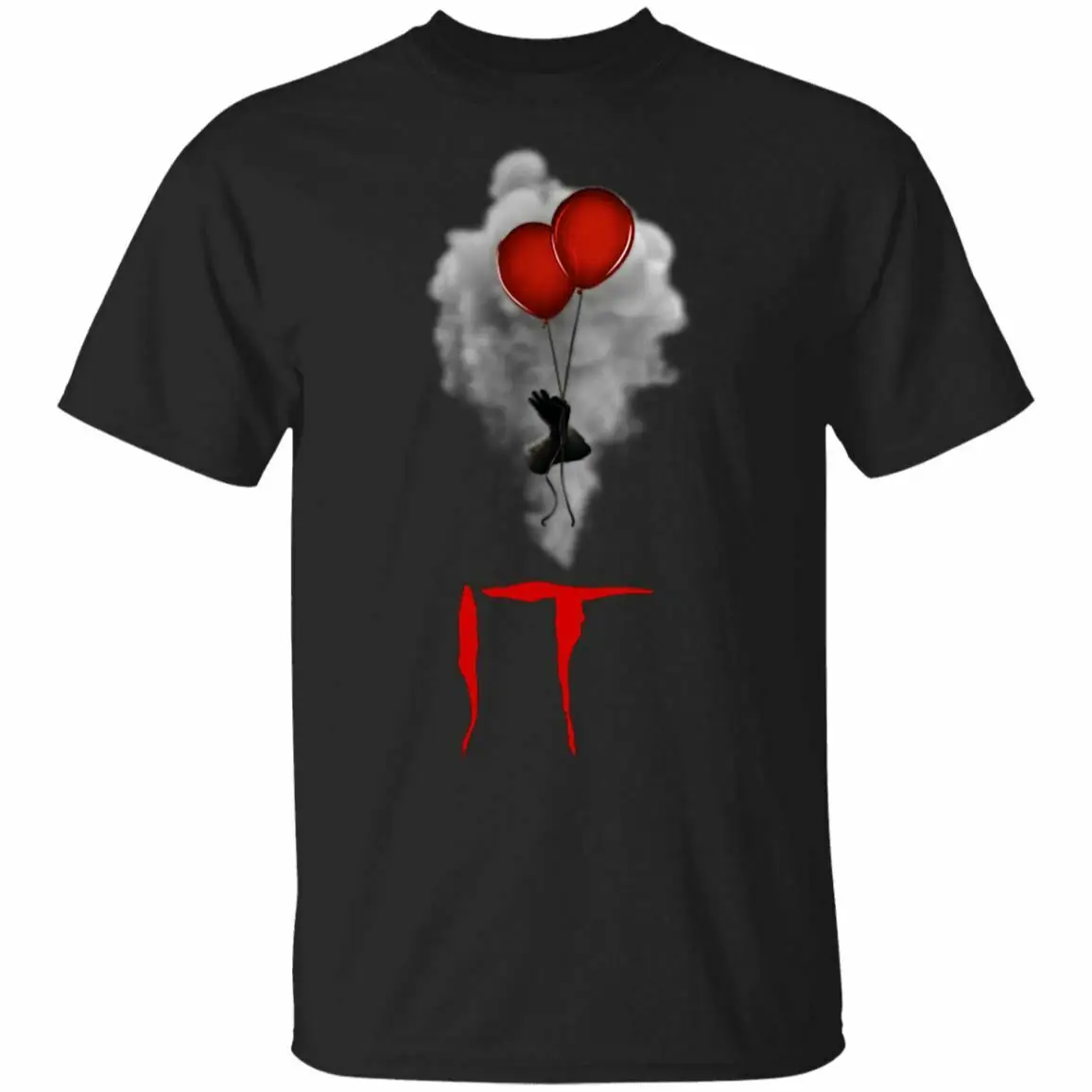 

Mens Pennywise It Chapter Two Movie 2019 Short Sleeve Black T Shirt S 5Xl