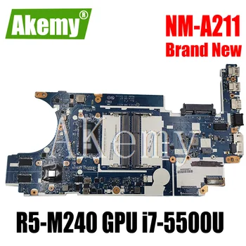 

SAMXINNO For Lenovo Thinkpad E450 E450C CE450 NM-A211 Laotop Mainboard NM-A211 Motherboard 00HT660 w/ R5-M240 GPU i7-5500U CPU