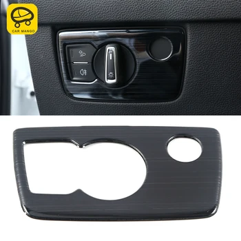 

CarManGo Car Accessories Front Lamp Headlight Button Panel Cover Trim Frame Interior Decor for VW Volkswagen Arteon CC 2019 2020