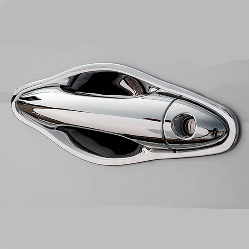 Для Hyundai Tucson IX35 2010 2011 2012 2013 2014 Chrome Боковая дверь ручки крышки Накладка Grand дверная