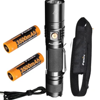 

Fenix UC35 V2.0 2018 USB Rechargeable 1000 Lumen Cree XP-L HI V3 LED Flashlight with 2 X 3500mAh rechargeable battery