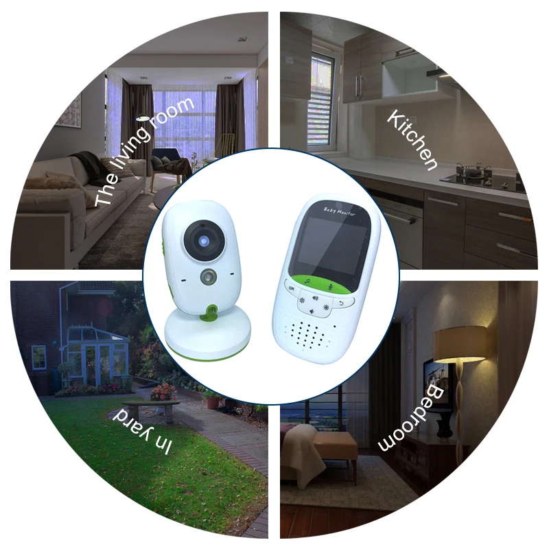 720 цветная электронная радионяня Беспроводная аудио камера электрическая видео