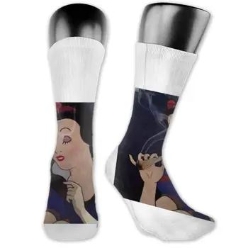 

Funny Princess Print Girl 90s Graphic Socks