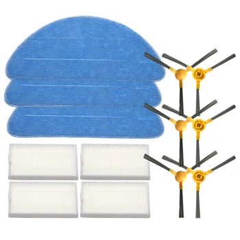 

Replacement Vacuum Cleaning Side Brushes Mop Cloth Filter Set For Proscenic 800T Household Appliances Parts