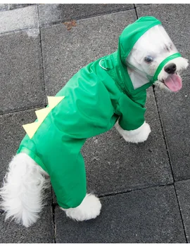 

Waterproof Dog Raincoat Outdoor Breathable Dog Jacket for Small Dogs With Hood Transparent Pet Dog Puppy Rain Coat Pet Supplies