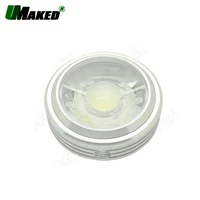 2pcs  3W 5W 7W LED COB Alumimun Lamp Head Kit light Spotlight/LED Bulb main house+heat sink PCB+Len+COB Chip+Driver 1
