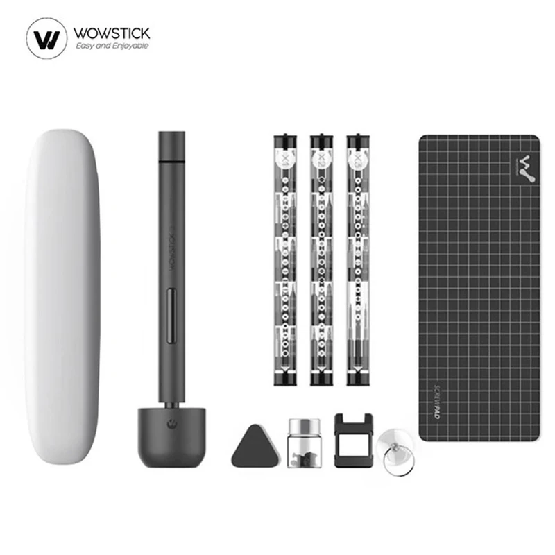 Photo Product Wowstick 1F Pro Mini Electric Screwdriver Rechargeable Cordless Power Screw Driver Kit with LED Light Lithium Battery Operated