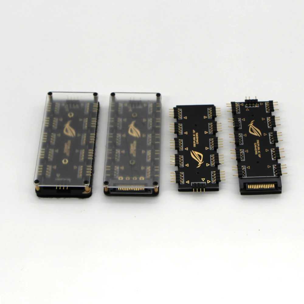 12 В 4pin RGB AURA 5 в 3 pin ARGB кабель RGBW сплиттер чехол концентратор с лентой и удлинителем
