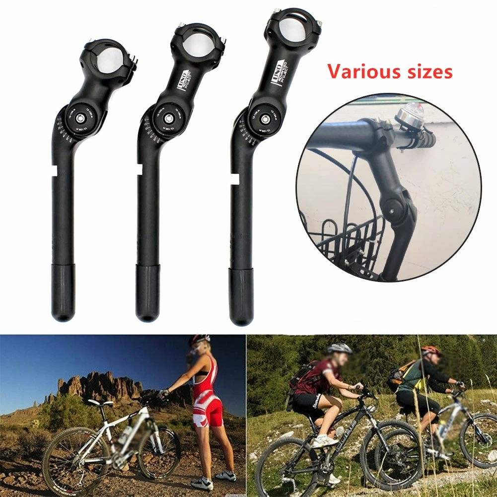 Handlebar Risers Adjustable Angle Bicycle Handlebar Stem