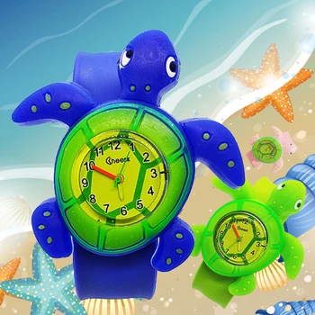 

Child Learn To Time Clcok Kids Watches Boy Girl Quartz Students Digital Wristwatch Cartoon Turtle Children Tutor Watch Baby Gift