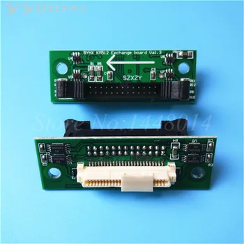 

4pcs eco solvent printer Allwin Inwear Human K-jet transfer board BYHX for Konica KM512 printhead connector card Va1.3