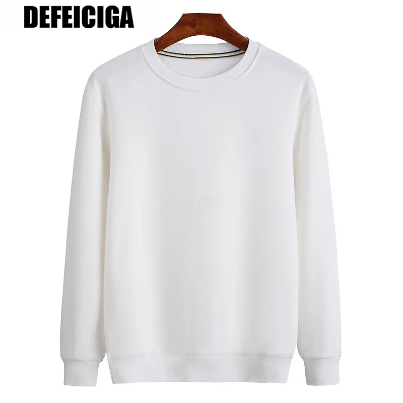 

2019 DEFEICIGA Mens Hoodie Long Coat Cotton Couple Printed Bottom Shirt Men's Custom Streetwear Men Sweatshirt