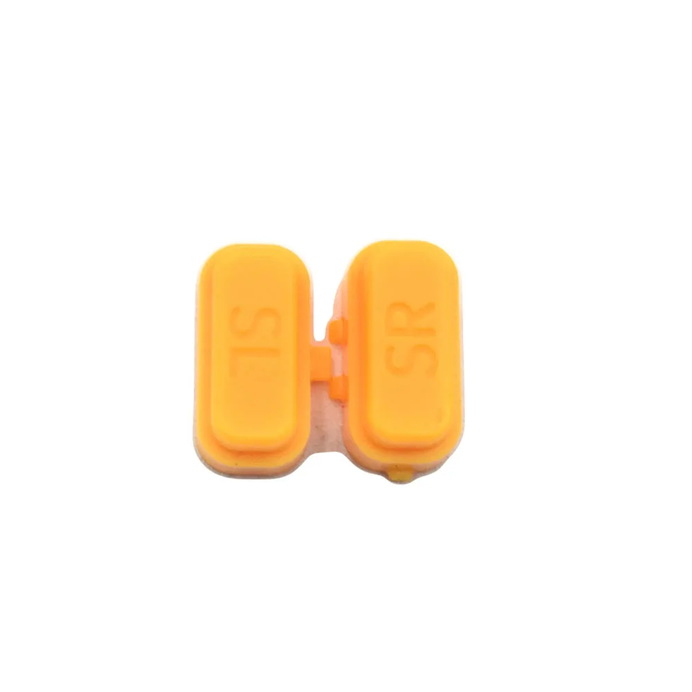 10 наборов пластиковых серый желтый правый левый SL SR кнопки для nintendo Switch Joy-Con - Color: Neon Orange