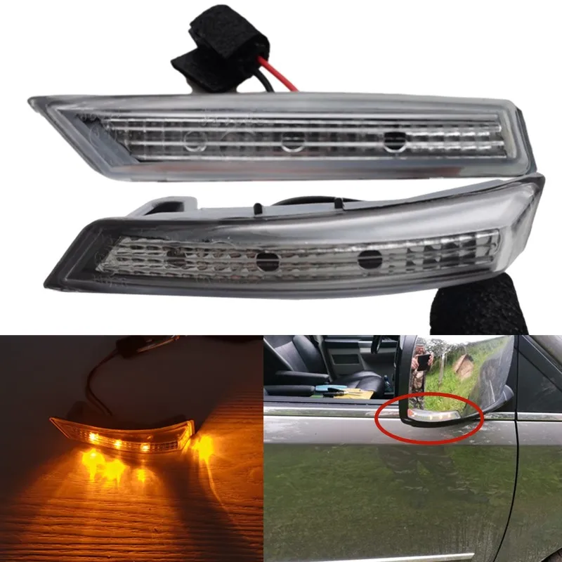 20102016 Side Mirror Lights For Dodge Caravan Town Country Turn Signal