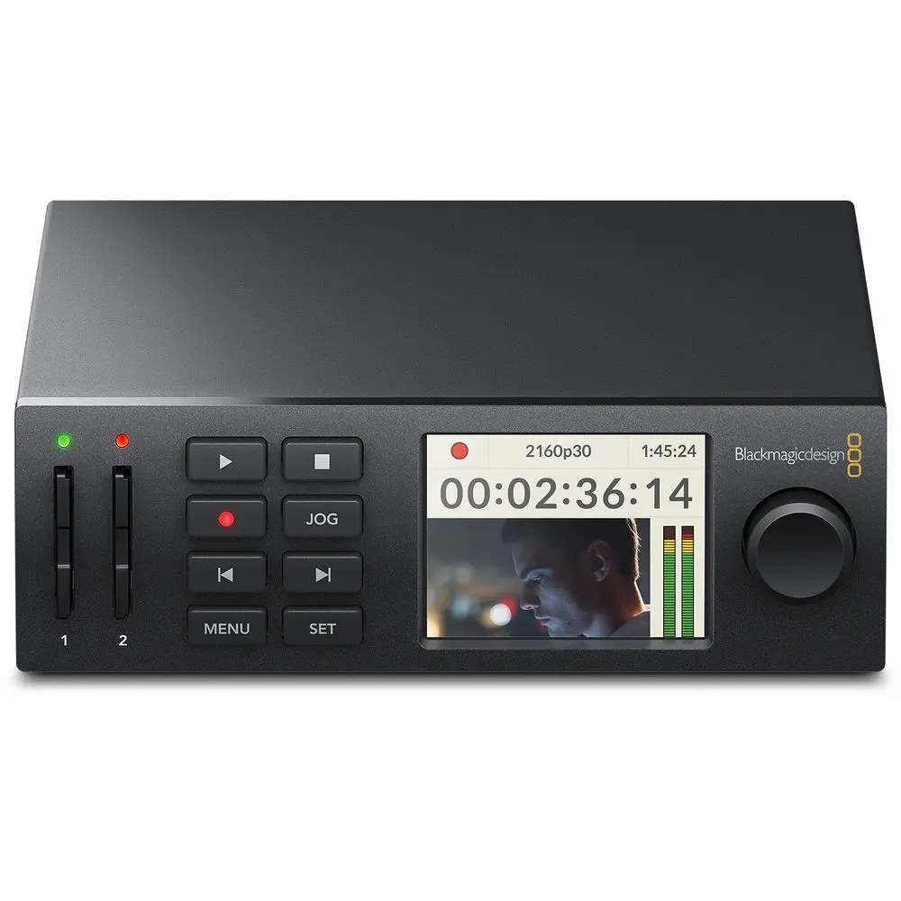 US $1.006.05 BMD Blackmagic Hyperdeck Studio Mini Portable Broadcast Record Playback Deck With 6GSDI VTR Style Controls Supports SD HD 3G