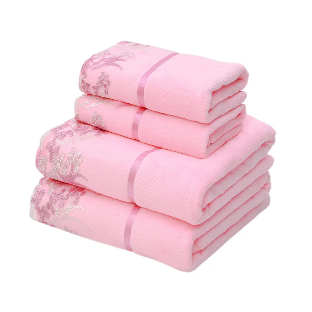 

2 Pcs Bath Towels Face Towel Set Hand Face Towel Quick Drying Towels for Lovers Microfiber Bath Towels for Infant Adult Use