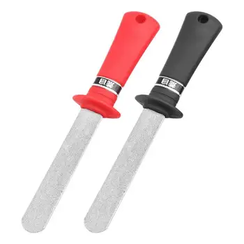 

Kitchen Knife Excellent Durability and Good ABS Handle Sharpener Rod Plastic Handle Knives Sharpening Stick Grinding Tool