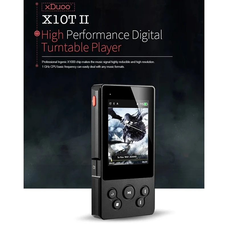 XDuoo X10T II Turntable Lossless o HiFi Music