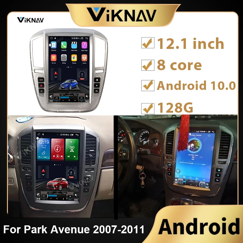 

Автомагнитола 2DIN на Android 10,0, мультимедийный проигрыватель с GPS-навигацией для Buick Park Avenue 2007-2011