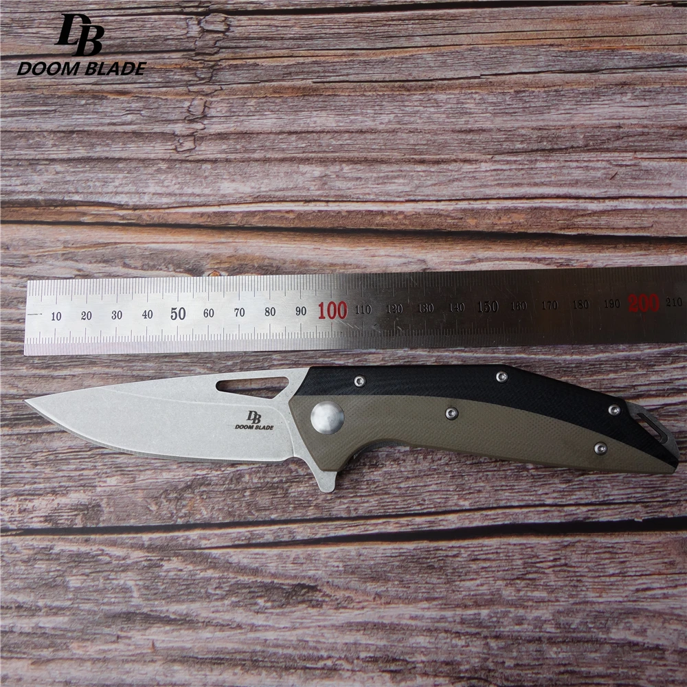 7 9 &quotFH11 60 61HRC ножи G10 ручка складной нож Тактические Ножи Открытый Отдых EDC