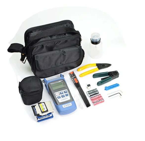 

Fiber cable installation and maintenance toolkit FTTH fiber optic toolkit
