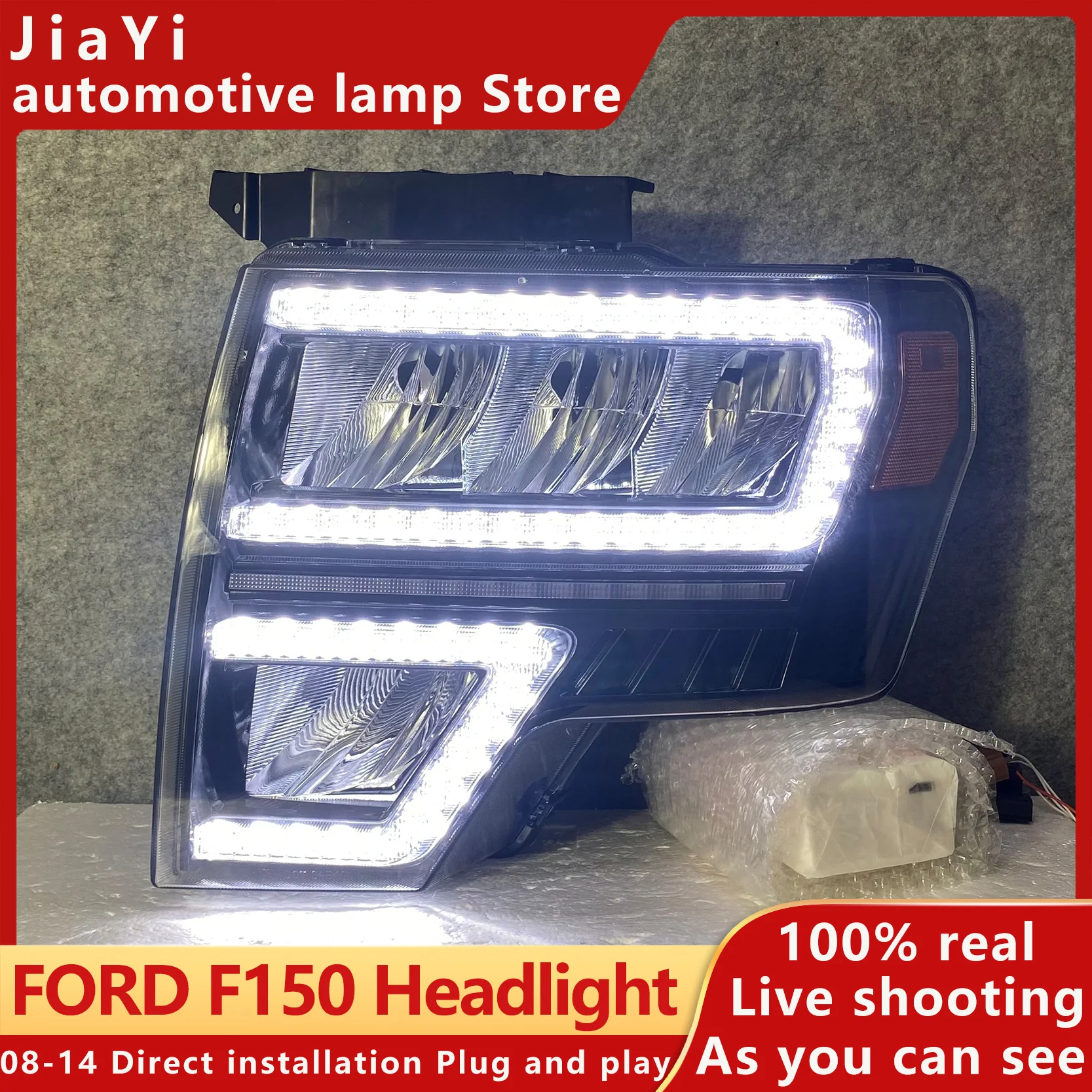 

VLAND factory headlight F150 full LED light source 2008-2014 F 150 Svt Raptor headlight suitable for