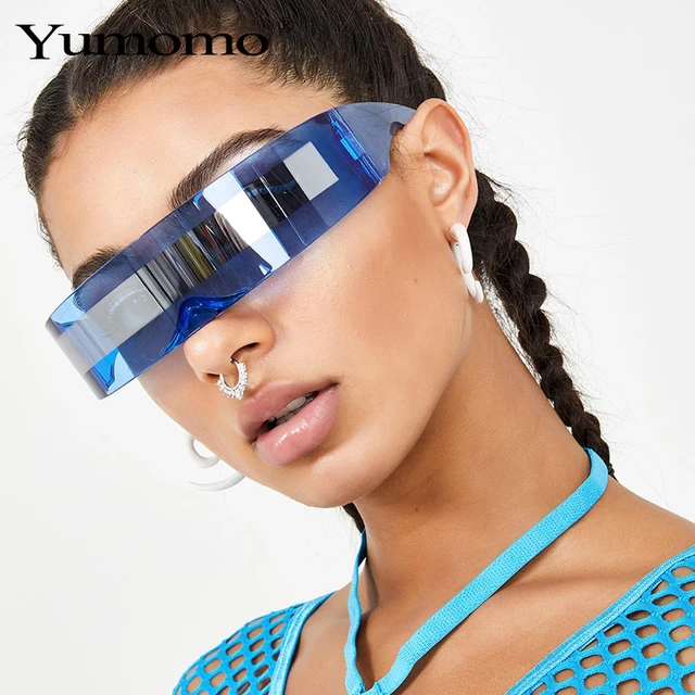 Futuristic Wrap Around Sunglasses  Futuristic Sunglasses Designer