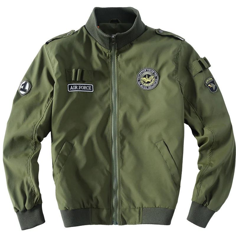 

Men Tank Jacket Casual Stand Pilot Brand Man Jacket and Coats Hip Hop Streetwear Tactical Jackets Male Military Jacket,ZA247