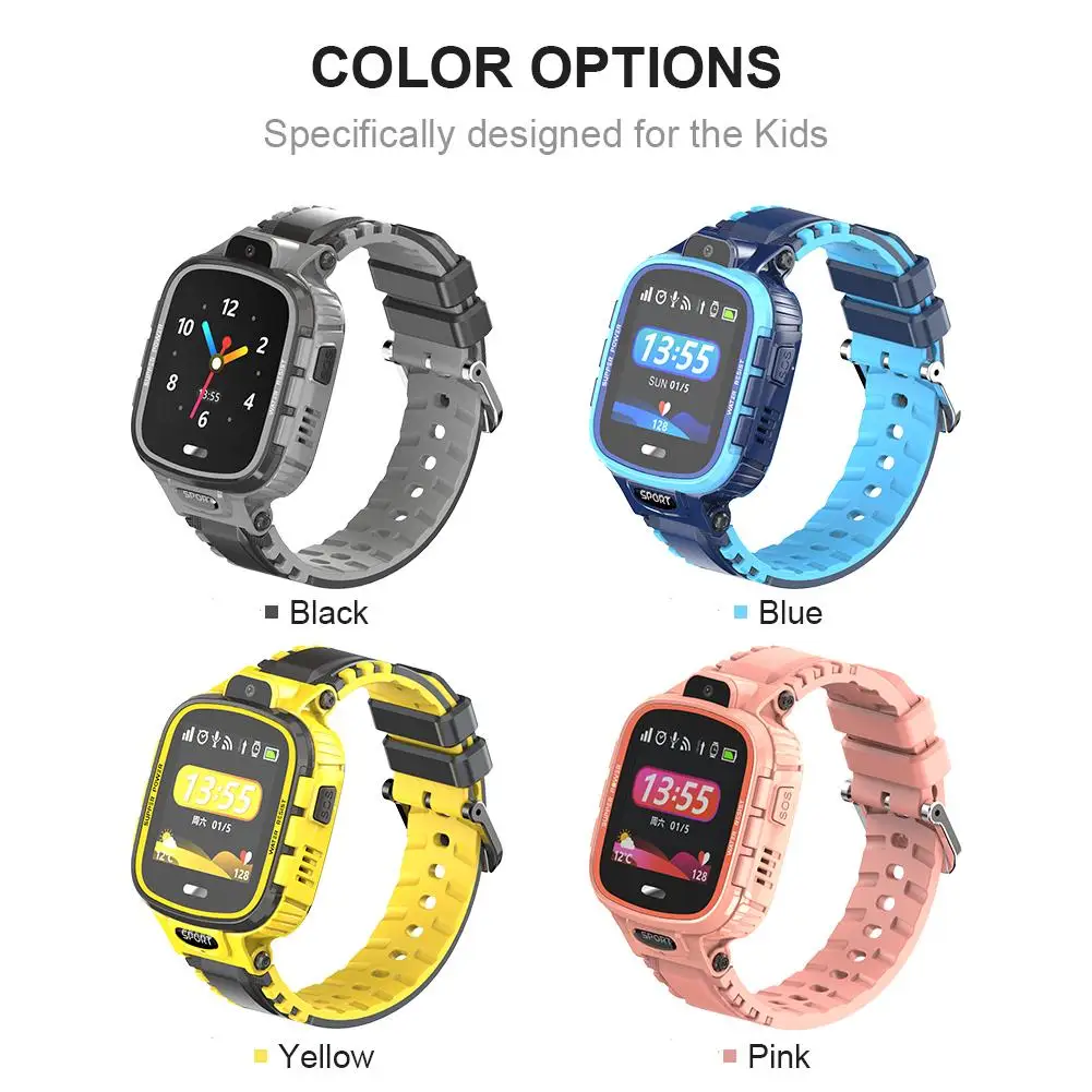 T-26 Sports GPS Positioning Kids Smart Watch Support Video Call Alarm Clock For Children's Wristband Waterproof Smart Bracelet