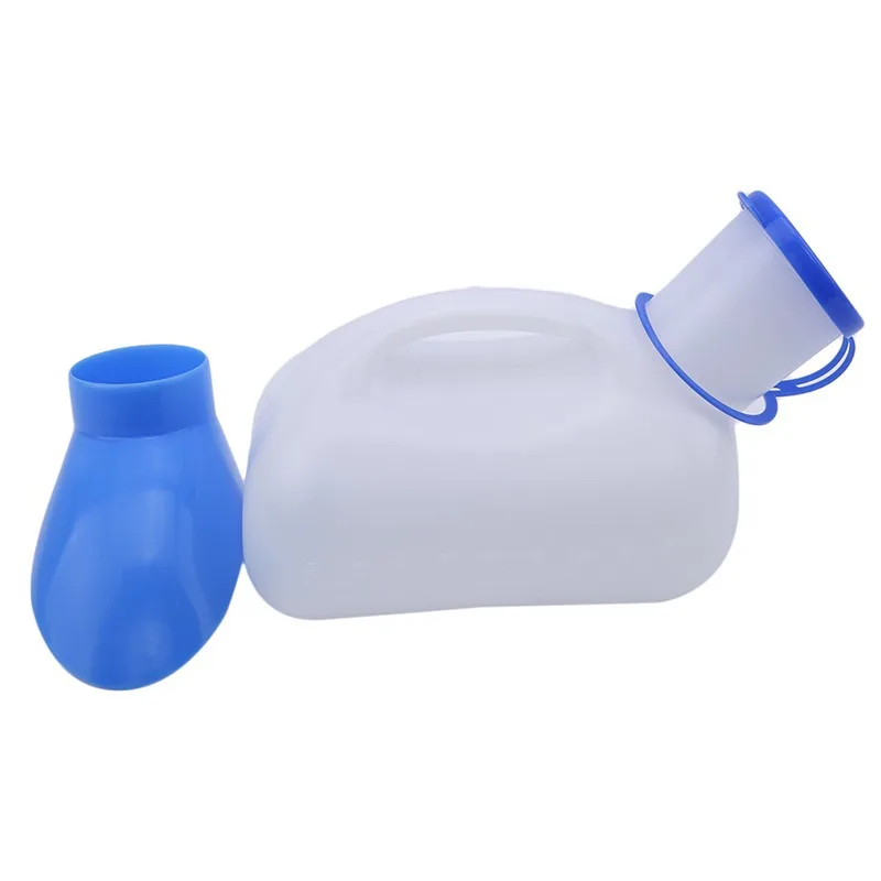 

1000ML Female Male Portable Urine bag Car Travel Unisex Mobile Urinal Toilet Aid Bottle Outdoor Standing Potty Pee Funnel Peeing