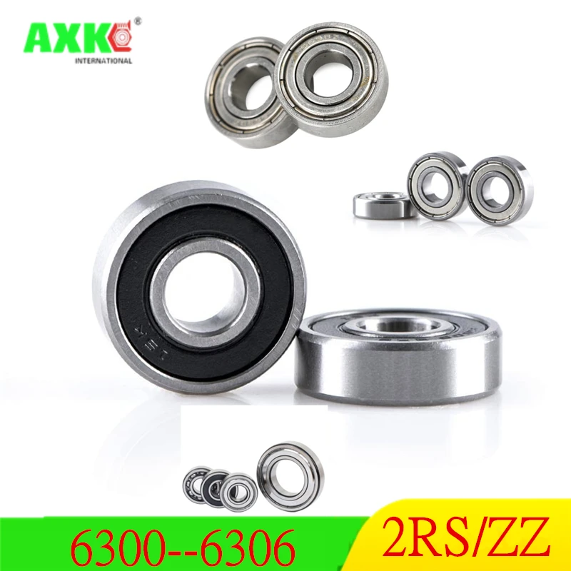 AXK  6300 6301 6302 6303 6304 6305 6306 ZZ RS N Deep Groove ball bearing Snap Slot bearings