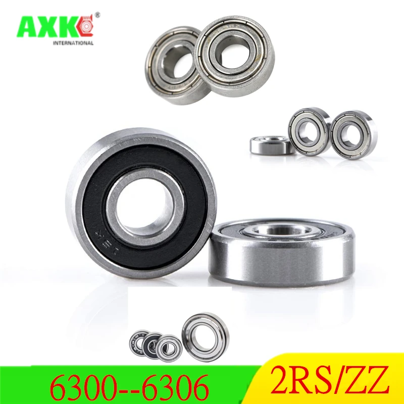 

AXK 6300 6301 6302 6303 6304 6305 6306 ZZ RS N Deep Groove ball bearing Snap Slot bearings