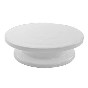 

28cm Cake Decorating Rotating Turntable Icing Kitchen Display Platform Stand-Dropship