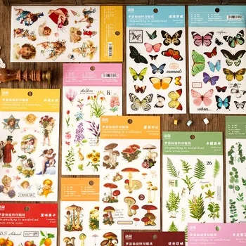 

Mohamm 2Pcs Dreamland Series Stickers Decoration Scrapbooking Paper Creative Stationary School Supplies