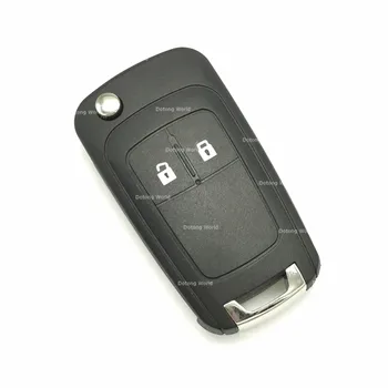 

Datong World Car Filp Key Case Shell For Chevrolet Chevrolet Cruze Epica Lova Camaro Impala 2 Button HU100 Blade Car Key Blank
