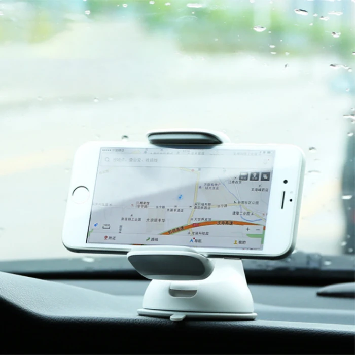 Car Cell Phone Mount Free Rotating Phone Holder Bracket Suction Cup for Auto Smartphone VH99