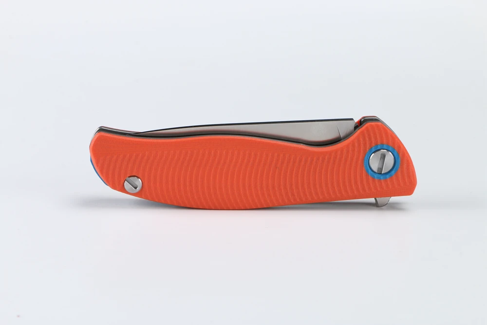 Kanedeiia F3 подшипник Флиппер складной нож D2 стальное лезвие G10+ титановая ручка товары для спорта на открытом воздухе EDC походный инструмент для приключений