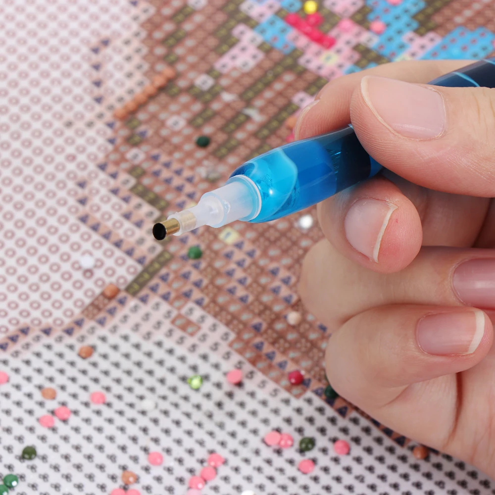 1PC New 5D High Quality Diamond Painting Pen Resin Painting DIY Crafts Cross Stitch Tool Nail Art Tool Sewing Accessories