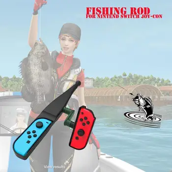 

Fishing Rod Pole for Nintend Switch Joy-con Game Peripherals Handgrip Sense Game Accessories Handle Joypad Stand Holder