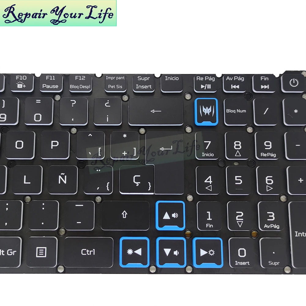 ƾ  RGB Ʈ Ű, ̼ Ʈ 5 AN515-54 AN515-43-44 AN517-51 52 AN715 Ʈ Ʈ Ű PK132K11A03